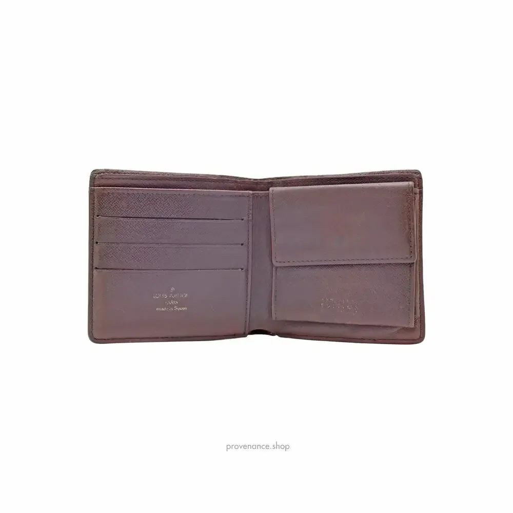 🔴 Louis Vuitton Centenaire Edition Marco Wallet - Damier Ebene